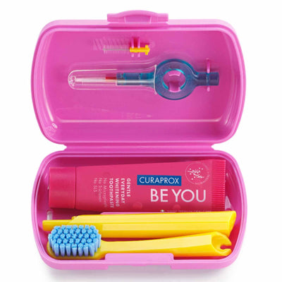 Curaprox Set Viaje Rosado - Farmacias Curie