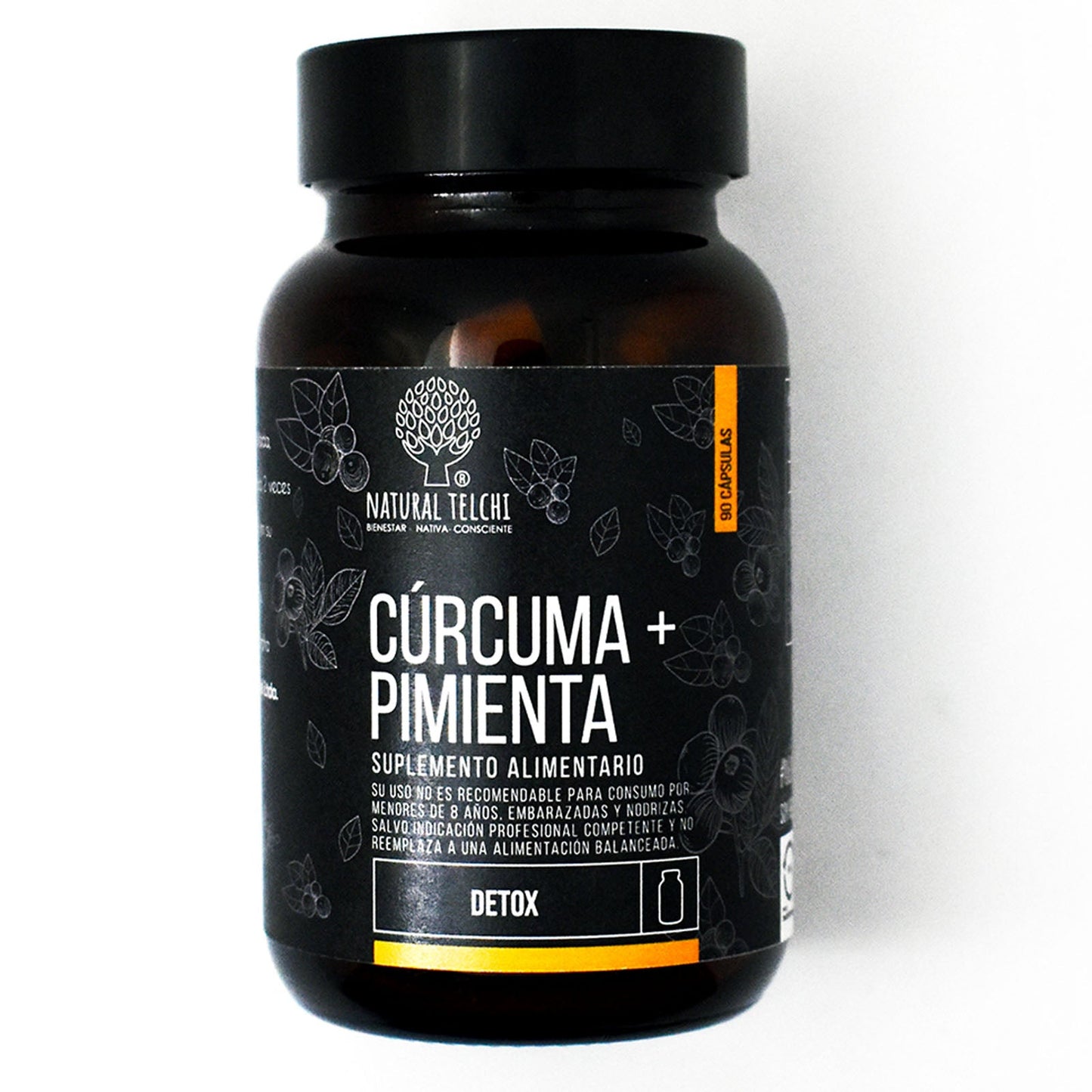 Cúrcuma y Pimienta Cápsulas - Farmacias Curie