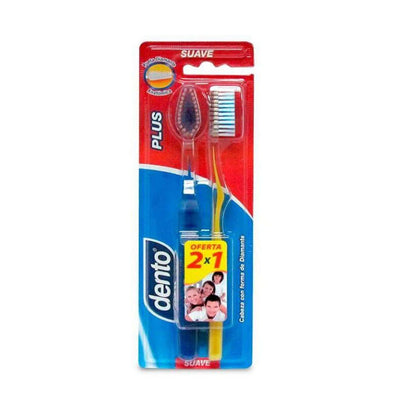 Dento Pack Cepillo Dental Suave - Farmacias Curie