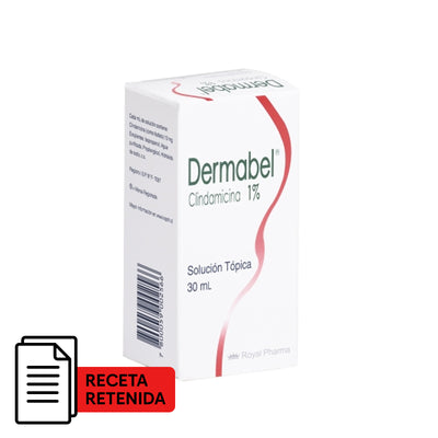 Dermabel Solución Tópica 1% - Farmacias Curie