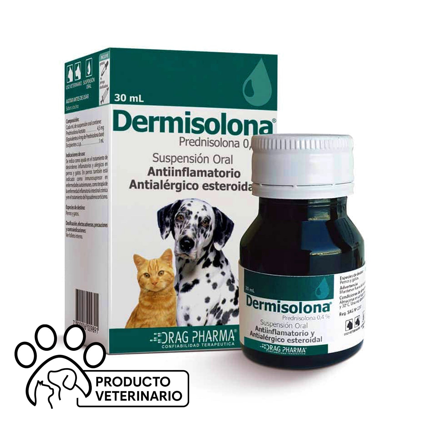 Dermisolona Jarabe 0,4% - Farmacias Curie