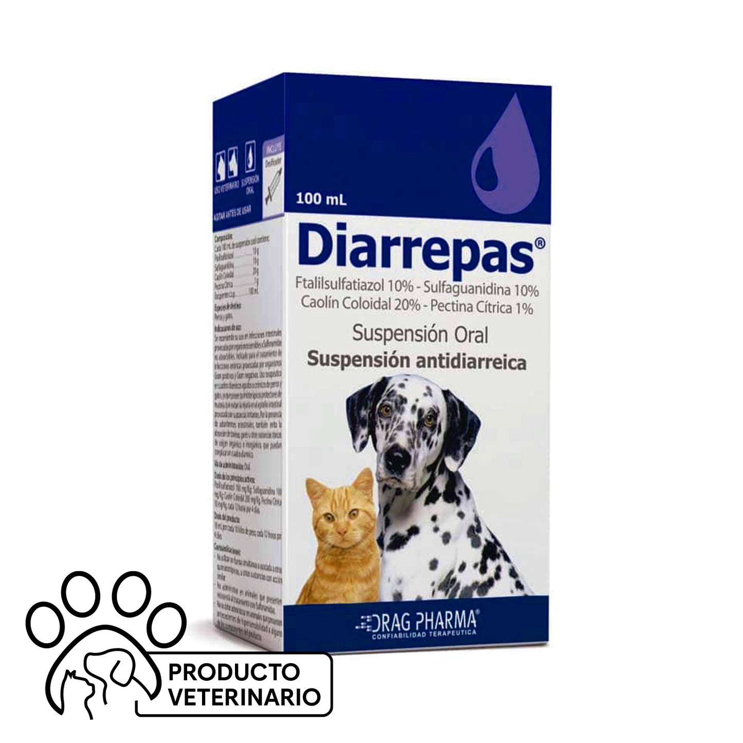 Diarrepas Suspensión Oral - Farmacias Curie