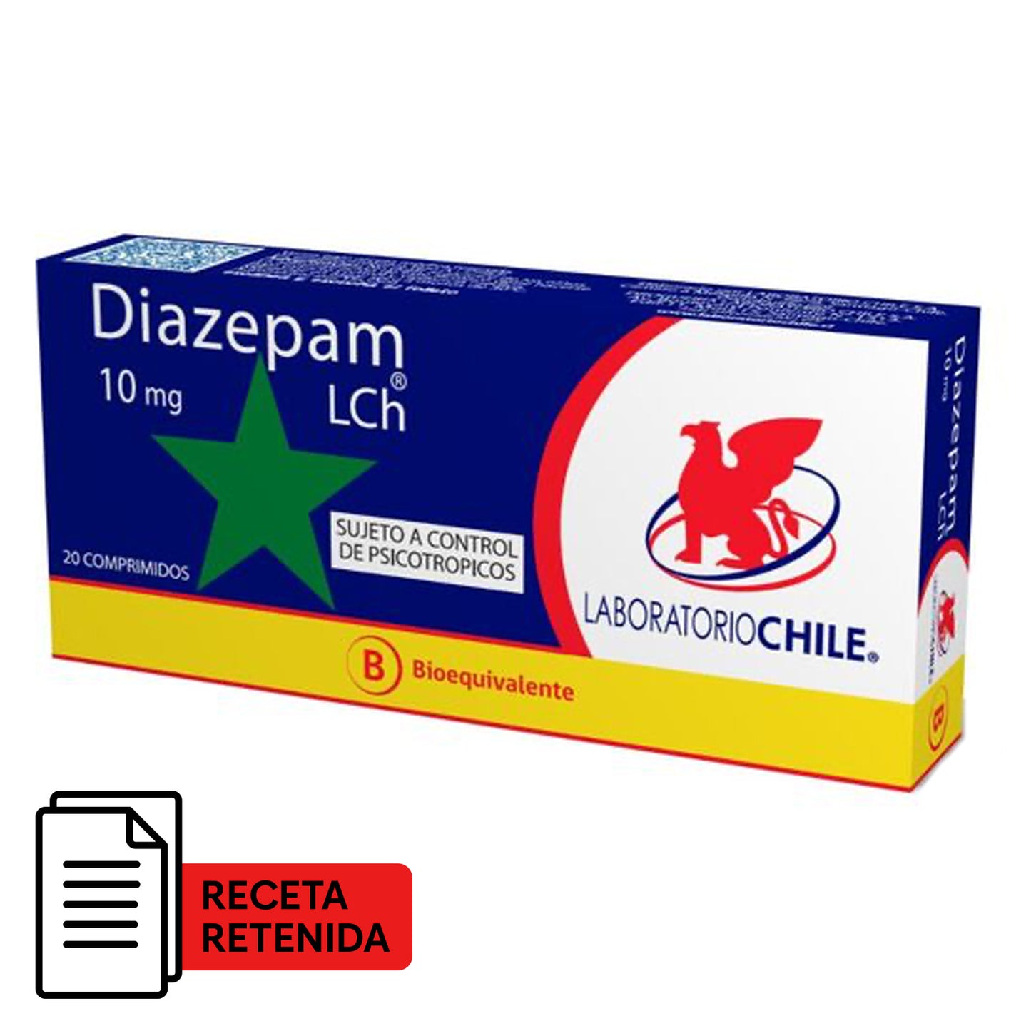 Diazepam Comprimidos 10mg - Farmacias Curie