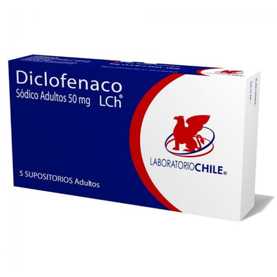 Diclofenaco Supositorios Adulto 50mg - Farmacias Curie
