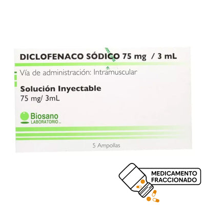 Diclofenaco Inyectable x 1 Ampolla - Farmacias Curie