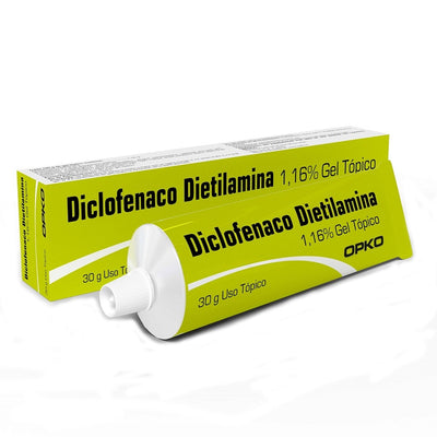 Diclofenaco Gel tópico 1,16% - Farmacias Curie