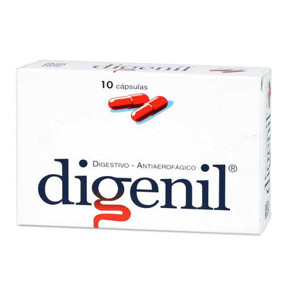 Digenil Cápsulas - 10 unidades - Farmacias Curie