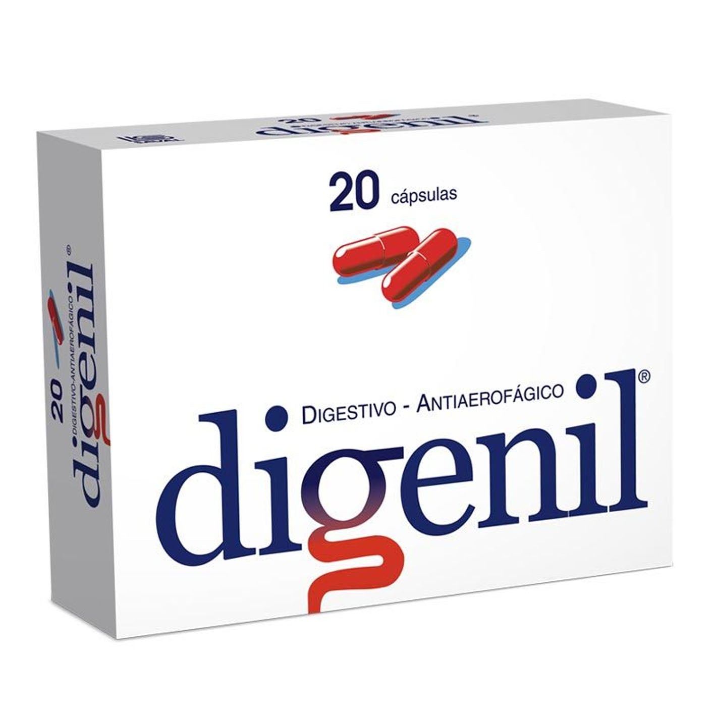 Digenil Cápsulas - 20 unidades - Farmacias Curie