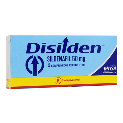 Disilden Comprimidos Recubiertos 50mg - 3 unidades - Farmacias Curie
