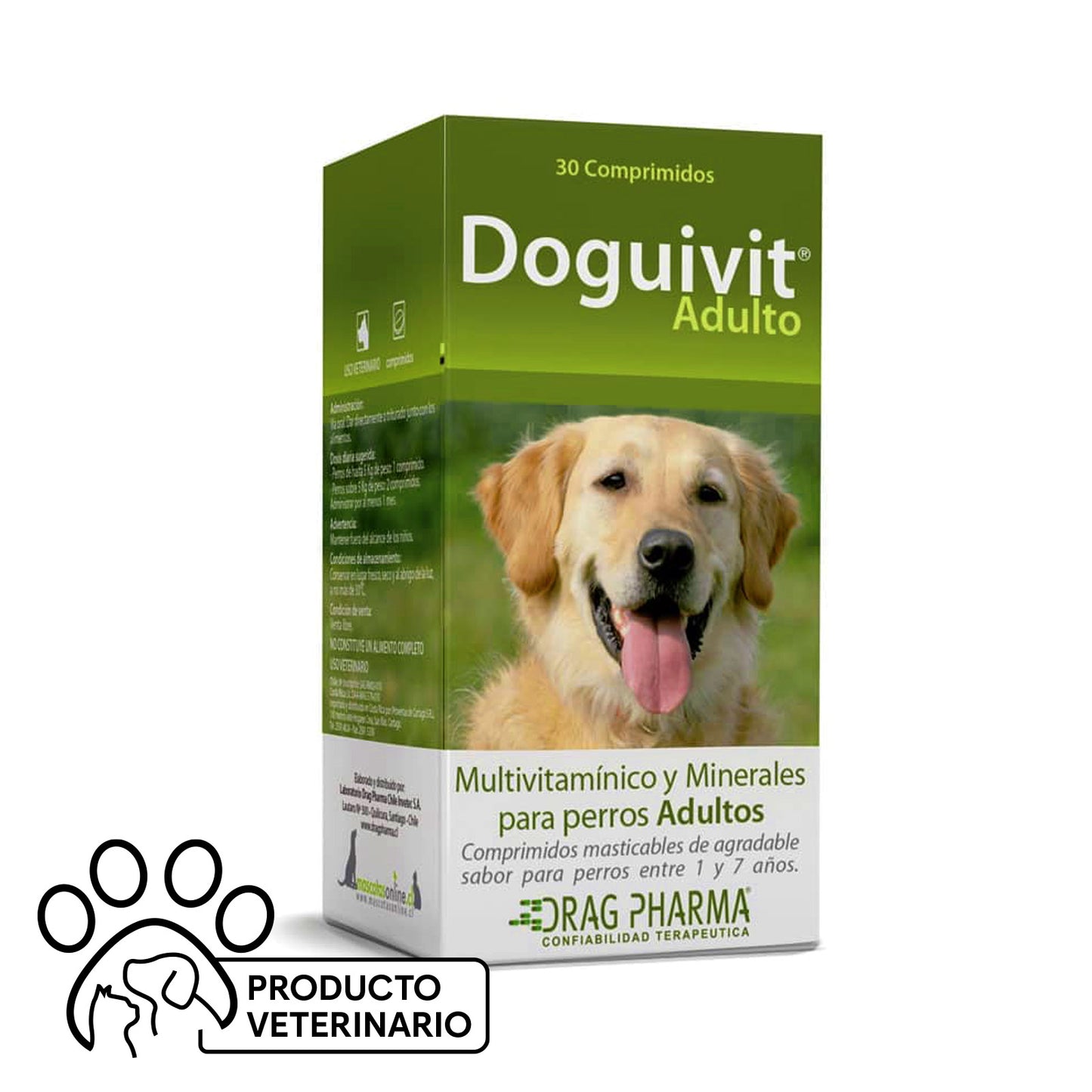 Doguivit Adulto Comprimidos Masticables - Farmacias Curie