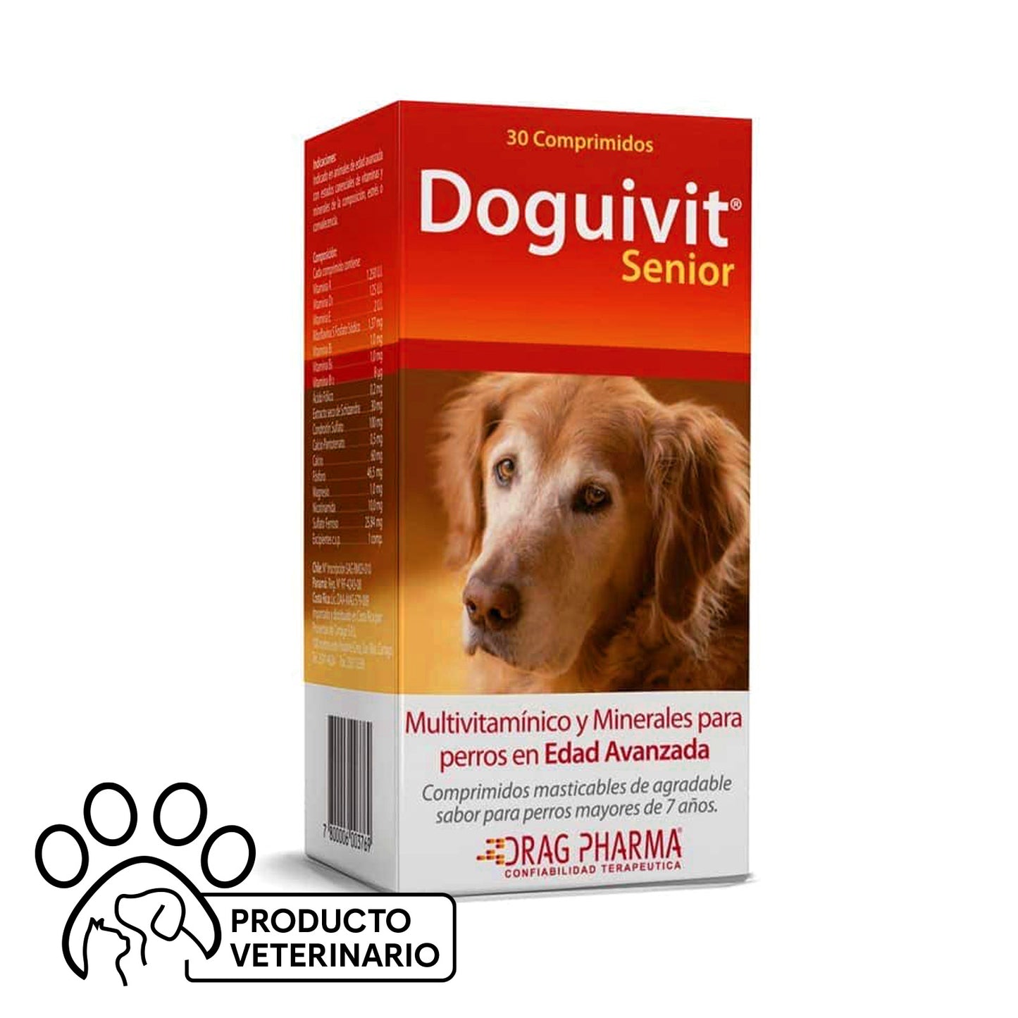 Doguivit Senior Comprimidos Masticables - Farmacias Curie