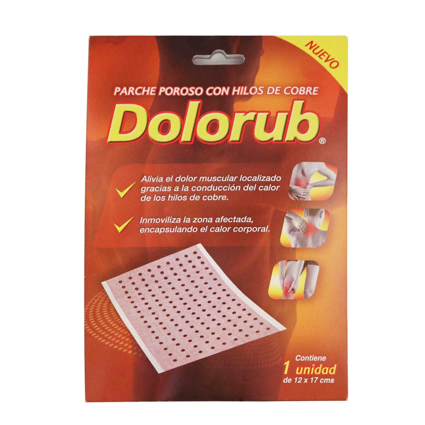 Dolorub Parche Cobre - Farmacias Curie