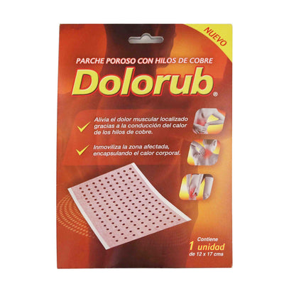 Dolorub Parche Cobre - Farmacias Curie