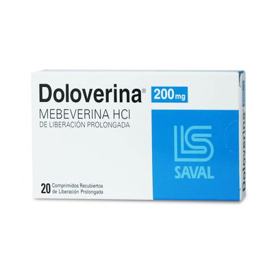 Doloverina Comprimidos Recubiertos de Liberación Prolongada 200mg - Farmacias Curie