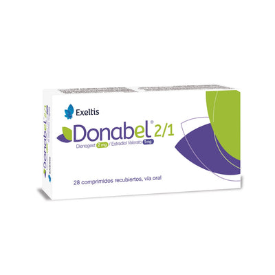Donabel Comprimidos Recubiertos 2/1 - Farmacias Curie