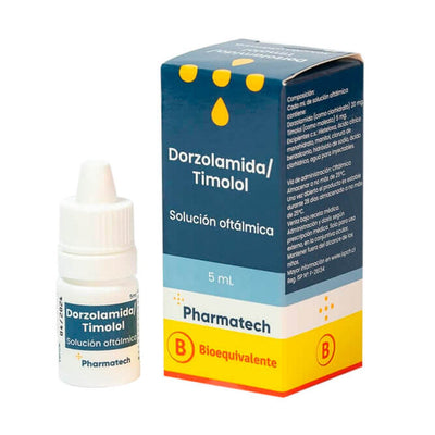 Dorzolamida/Timolol Solución Oftálmica - Farmacias Curie