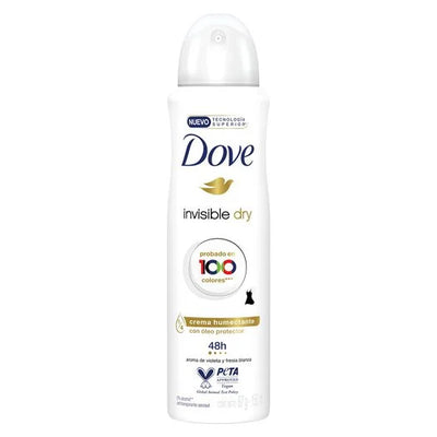 Dove Desodorante Mujer Spray Invisible Dry - 150 ml - Farmacias Curie
