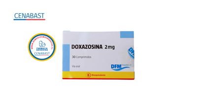 Doxazosina 2mg - 30 Comprimidos - Medicamento Cenabast