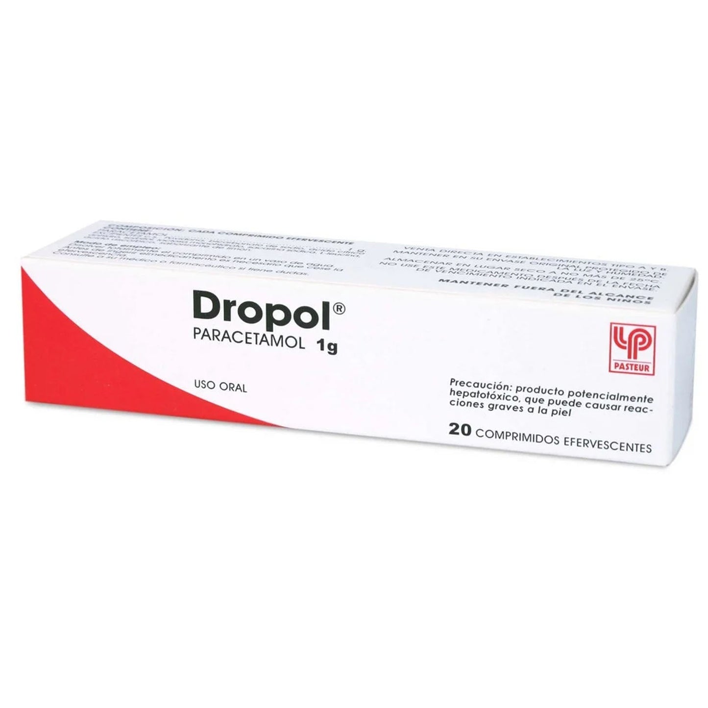 Dropol Comprimidos Efervescentes 1g - Farmacias Curie