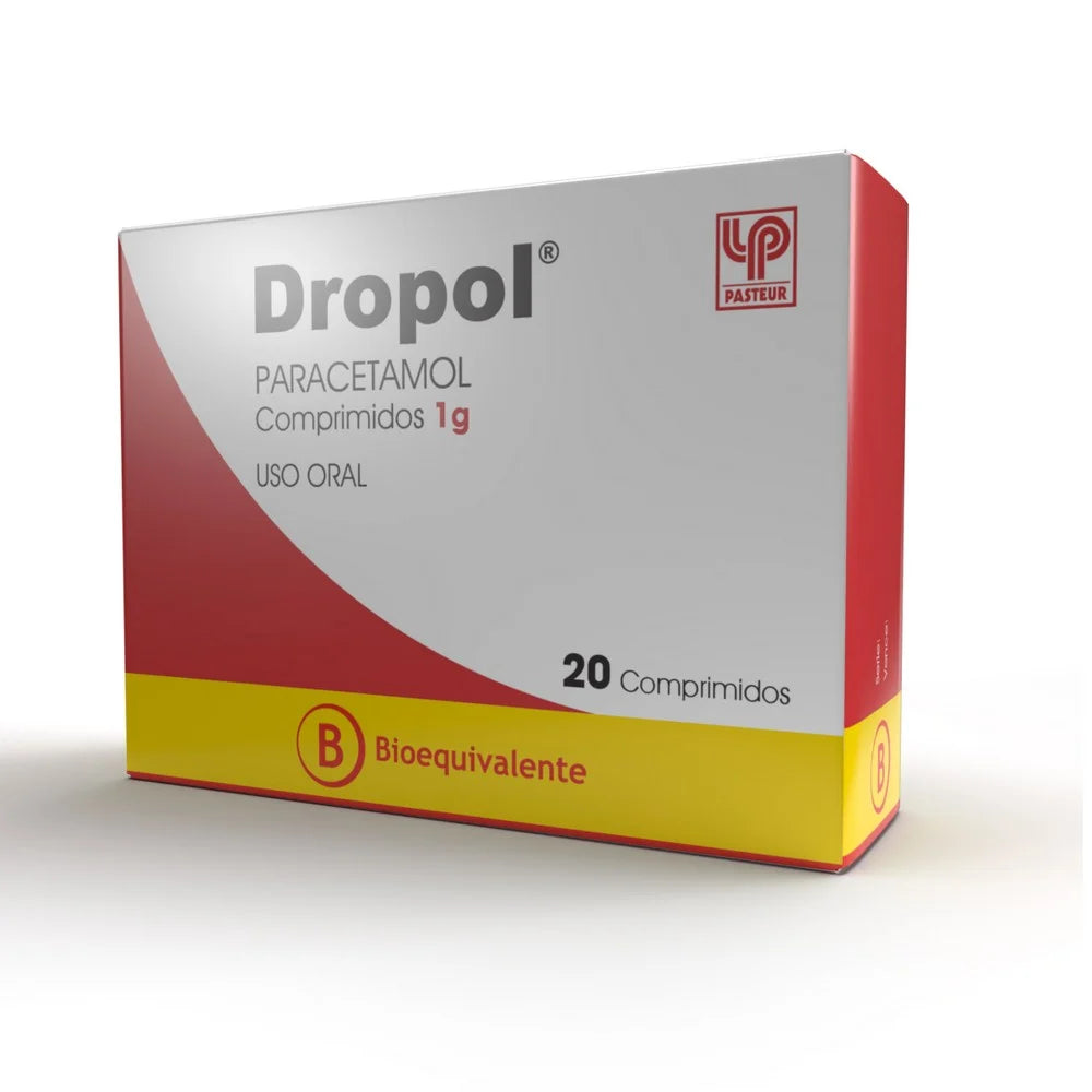Dropol 1g - 20 Comprimidos - Farmacias Curie