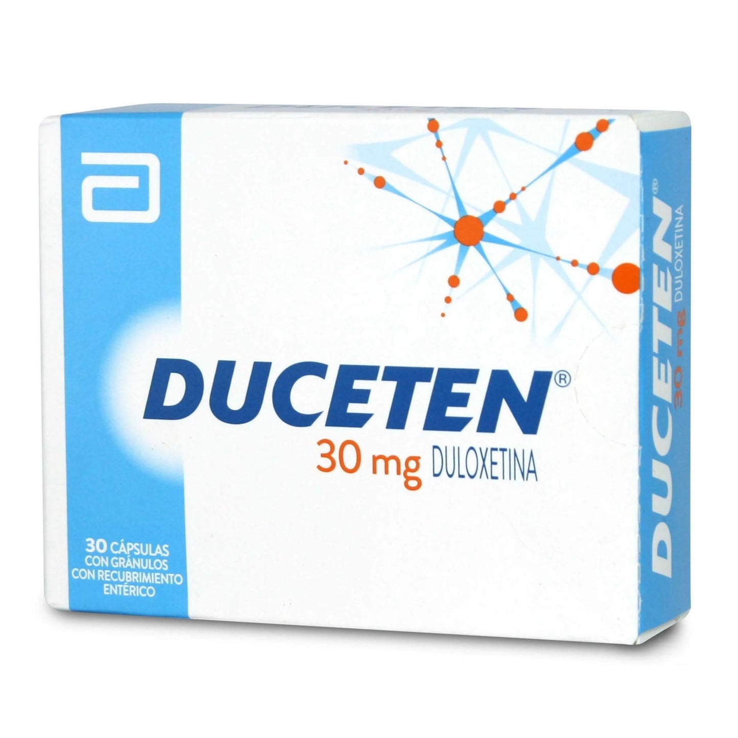 Duceten Cápsulas con Gránulos con Recubrimiento Entérico 30mg - Farmacias Curie