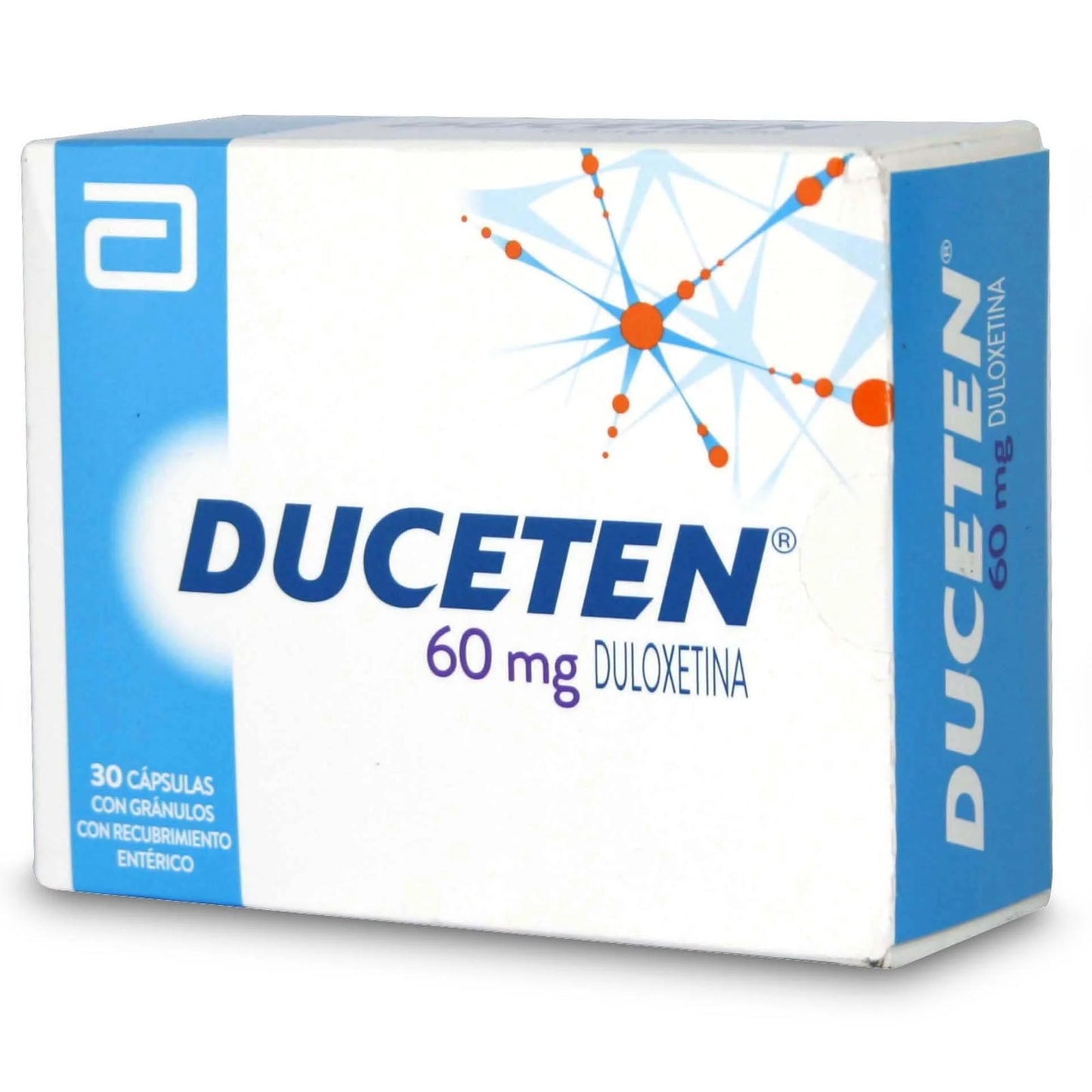 Duceten Cápsulas con Gránulos con Recubrimiento Entérico 60mg - Farmacias Curie