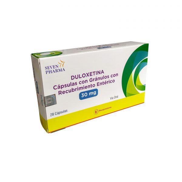 Duloxetina 30 mg - Cápsulas con Gránulos con Recubrimiento Entérico - Farmacias Curie