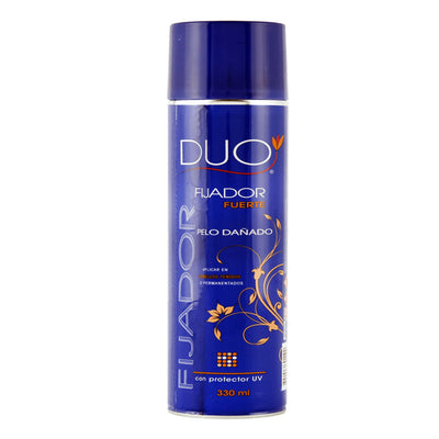 DUO Fijador Fuerte 330 ml - Farmacias Curie