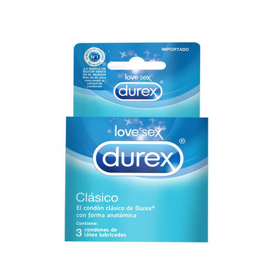 Durex Clásico - 3 unidades - Farmacias Curie