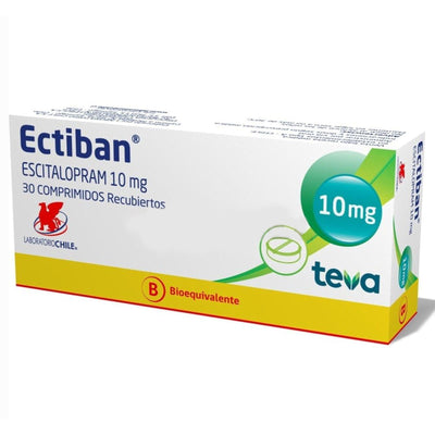 Ectiban Comprimidos Recubiertos 10mg - Farmacias Curie