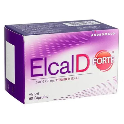 ElcalD Forte - 60 Cápsulas