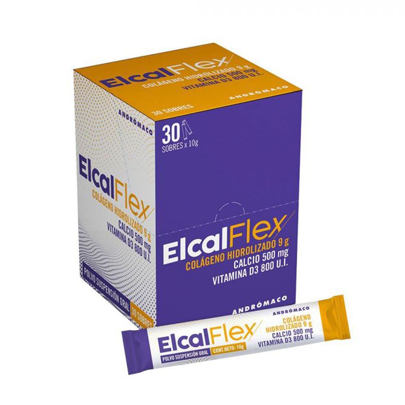 Elcal Flex - 30 Sachets - Farmacias Curie