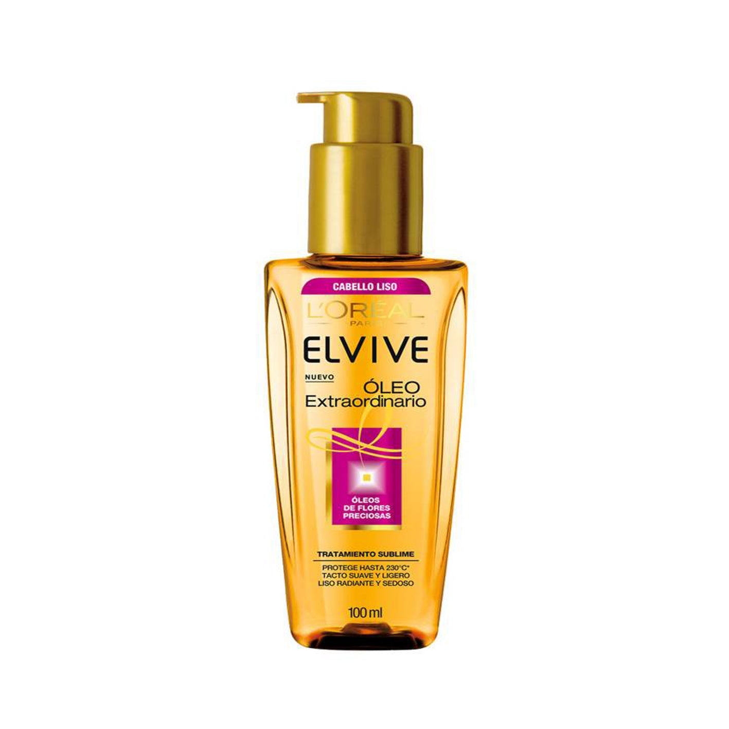 Elvive Aceite Óleo Extraordinario Pelo Liso - Farmacias Curie