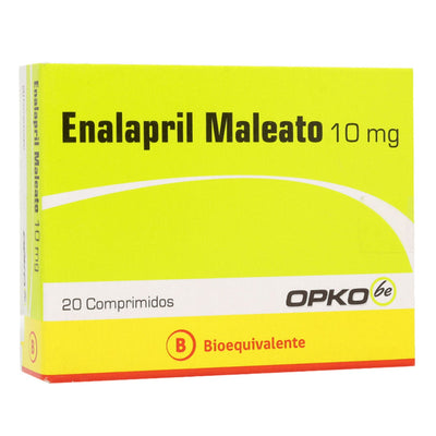 Enalapril Comprimidos 10mg - Farmacias Curie
