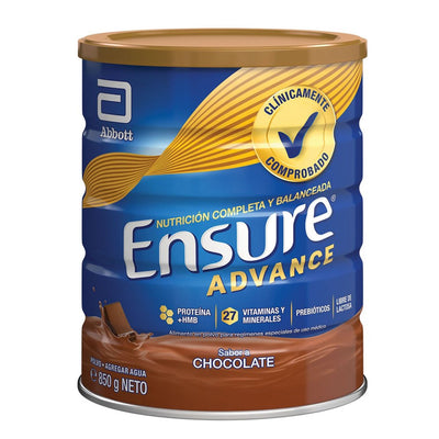 Ensure Advance Chocolate Polvo - 850 gramos - Farmacias Curie