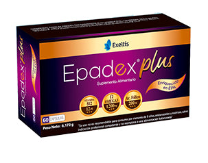 Epadex Plus - 60 Cápsulas - Farmacias Curie