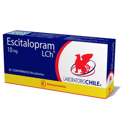 Escitalopram Comprimidos Recubiertos 10mg - Farmacias Curie