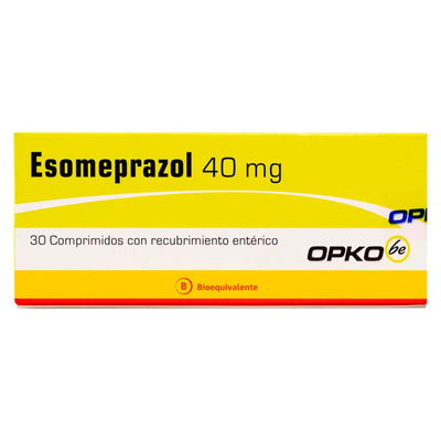 Esomeprazol Comprimidos con Recubrimiento Entérico 40mg - Farmacias Curie