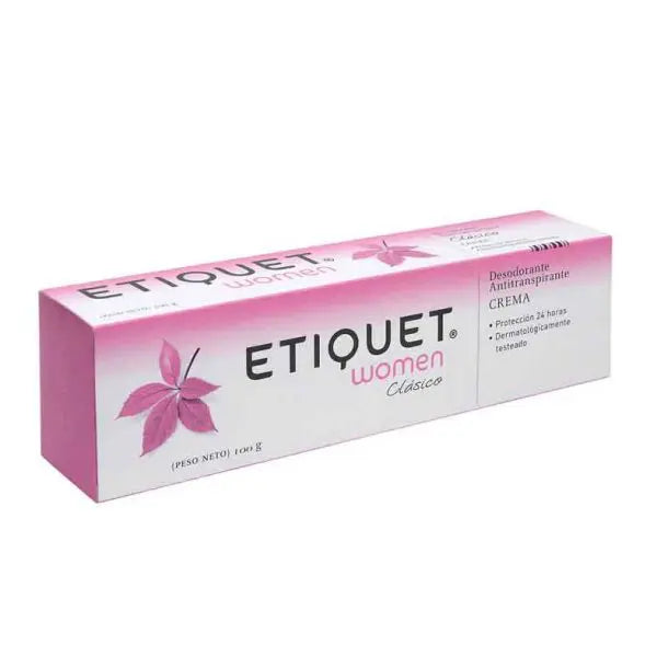 Etiquet Women Desodorante Crema - 100 gramos - Farmacias Curie