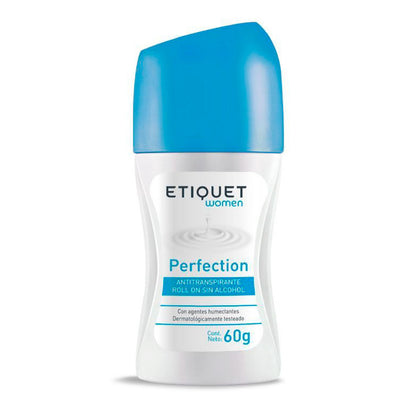 Etiquet Desodorante Mujer Roll On Perfection - 60 gramos - Farmacias Curie