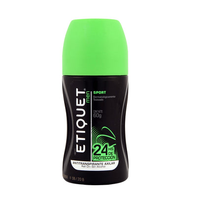 Etiquet Desodorante Hombre Roll-on Sport - Farmacias Curie