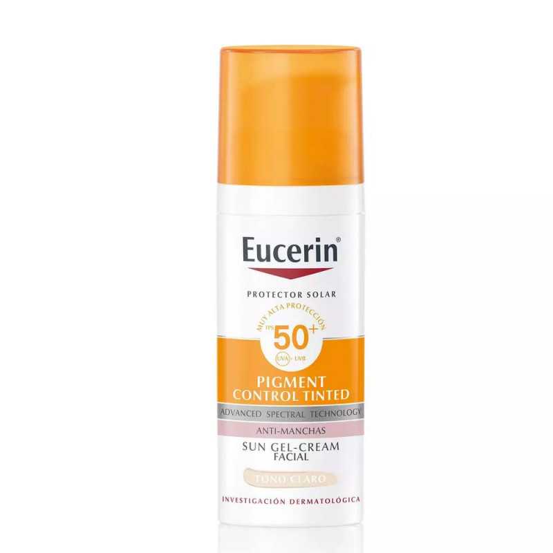 Eucerin Protector Solar Pigment Control Tinted FPS50 Tono Claro - 50 mL