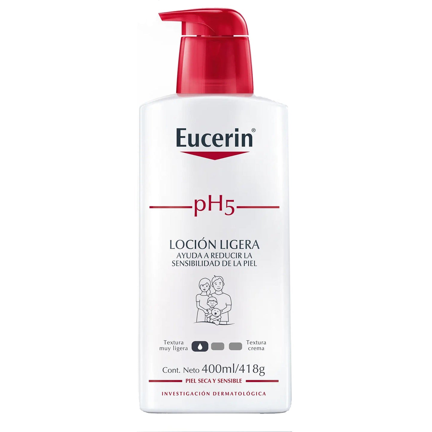 Eucerin Loción Ligera PH5 Piel Seca y Sensible - Farmacias Curie