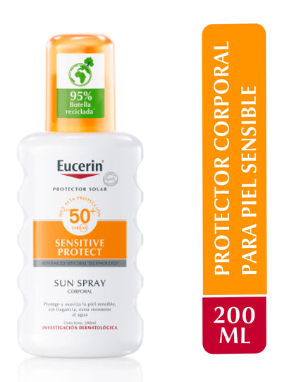 Eucerin Sun Spray Corporal FPS 50 - 200 ml - Farmacias Curie