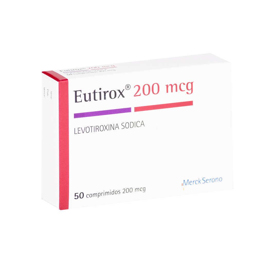 Eutirox 200mcg - 50 Comprimidos - Farmacias Curie