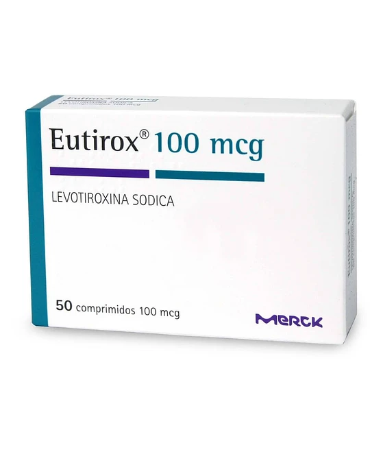 Eutirox 100mcg - 50 Comprimidos - Farmacias Curie