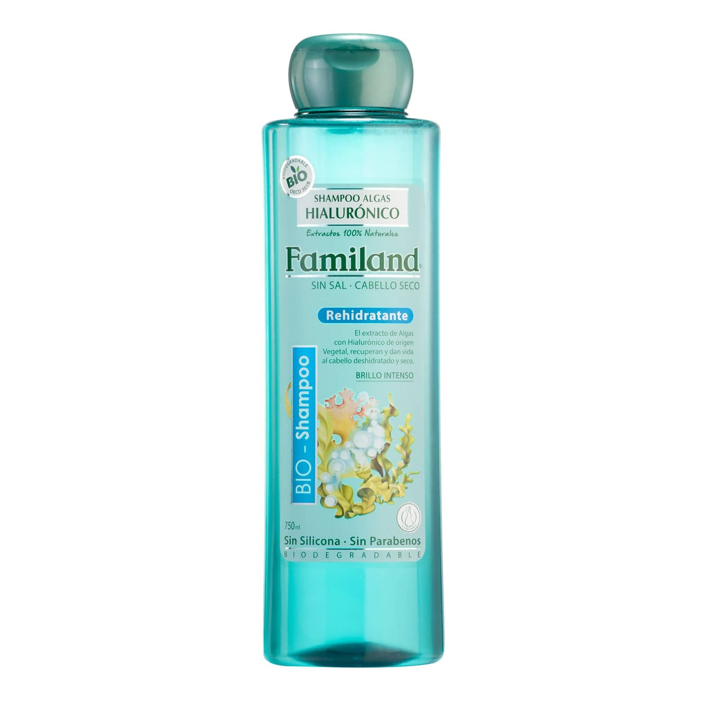 Familand Shampoo Algas Hialuronico - 750 ml - Farmacias Curie