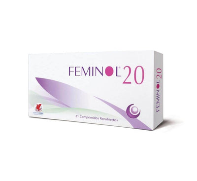 Feminol 20 Comprimidos Recubiertos - Farmacias Curie
