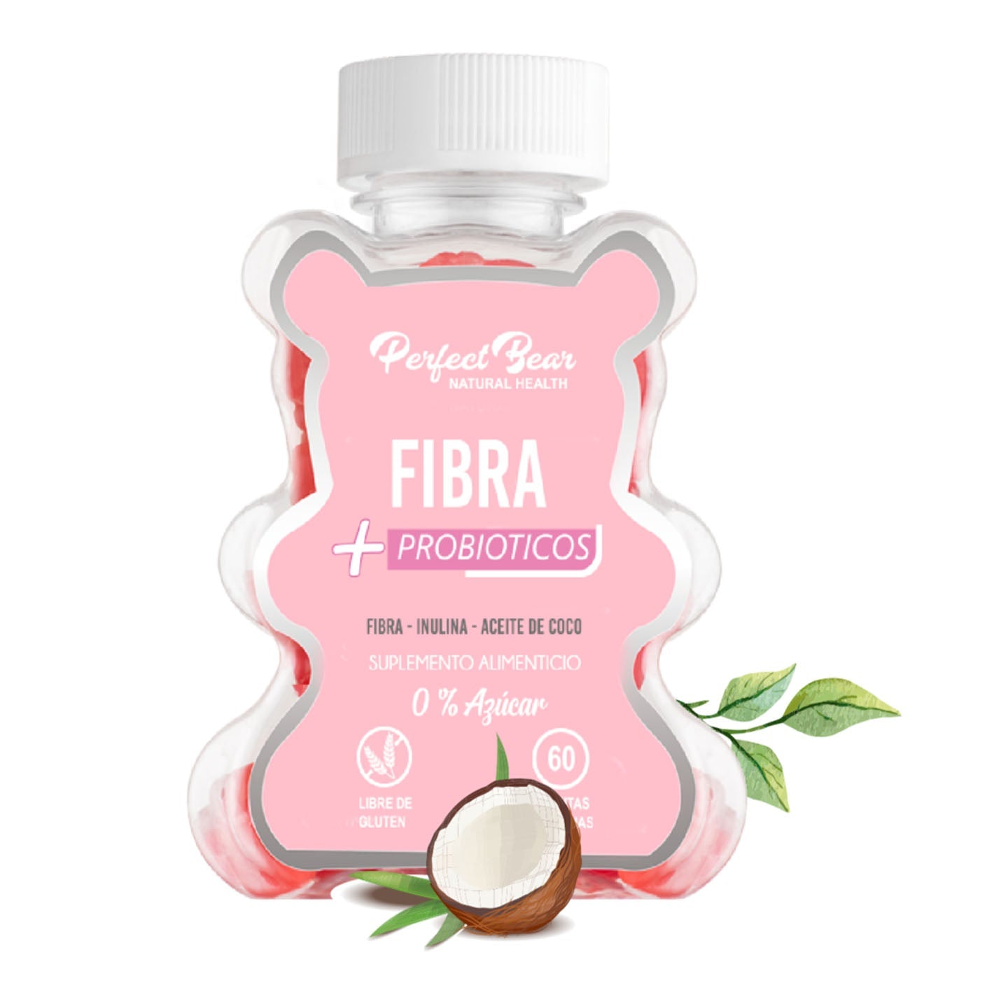 Perfect Bear Fibra + Probióticos - Farmacias Curie