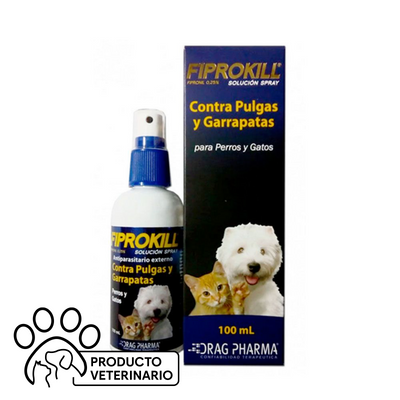 Fiprokillspray Solución Spray - 100ml - Farmacias Curie